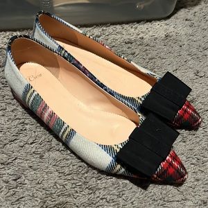 J Crew Tartan Plaid Flats